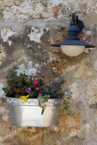 External Wall Decoration Flowers Outdoor