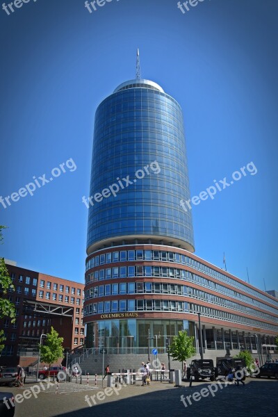 Columbus House Architecture Building Tower Houses Facades