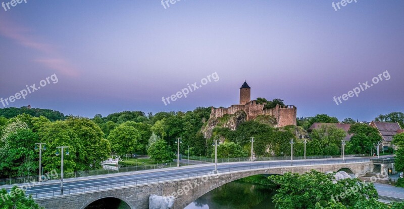 Hall Halle Germany Saale Burg Giebichenstein Saxony-anhalt