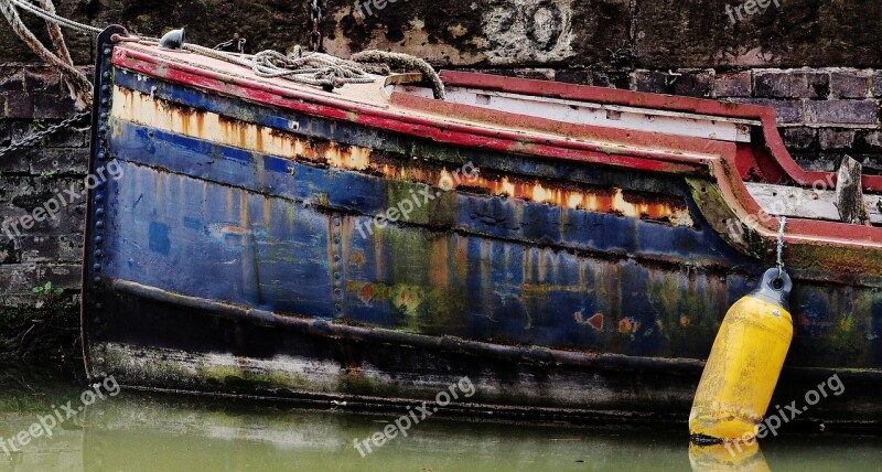 Boat Rust Old Rusting Iron