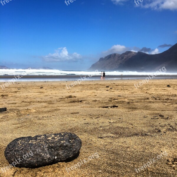 Lanzarote Volcanoes Volcano Canary Landscape