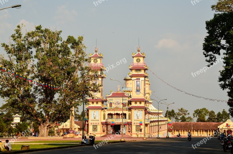 Architecture Religion Scenery Vietnam Asia