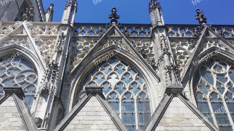 Breda Church Architecture Facade Historical