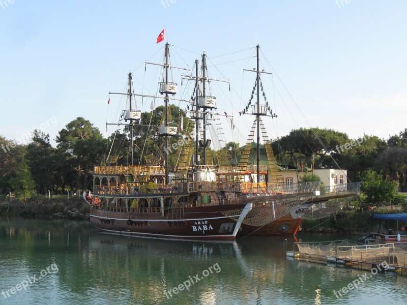 Ship Pirate Sail Free Photos