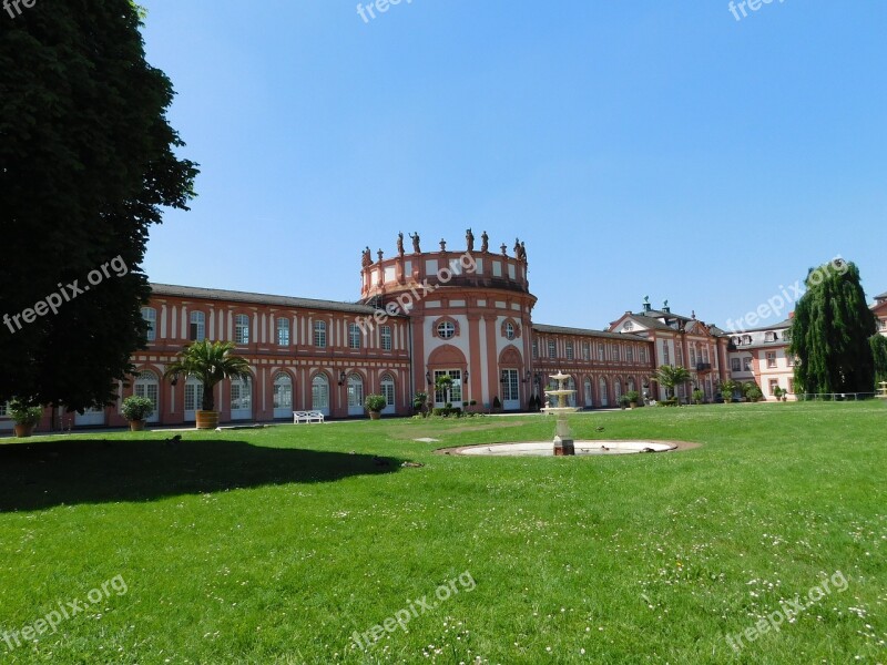 Castle Wiesbaden Castle Park Biebrich Free Photos