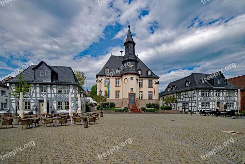 Usingen Taunus Hesse Germany Historic Center