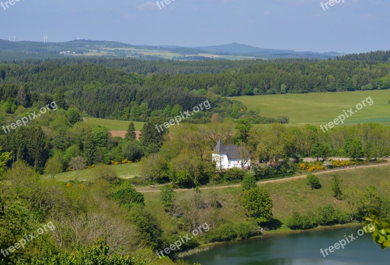 Eifel Vulkaneifel Daun Water Lake