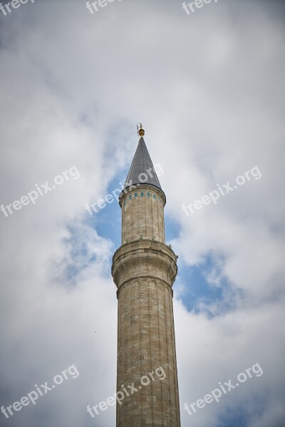 Cami Minaret Islam Turkey The Minarets