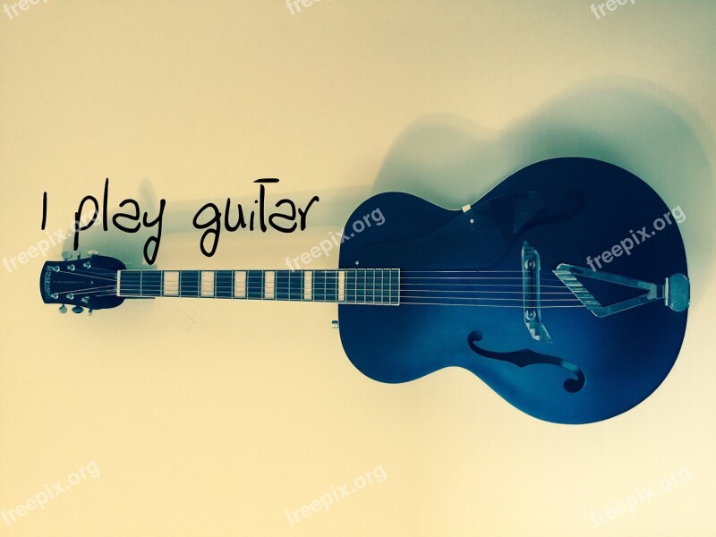 Guitar Music Inspire Free Photos