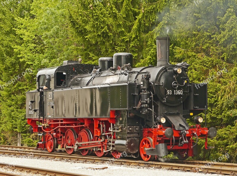 Steam Locomotive Historically Museum Of Transport Wutach Valley Railway Another Railway Sauschwänzle Bahn