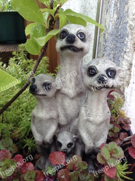 Meerkat Garden Figure Garden Figurines Decoration