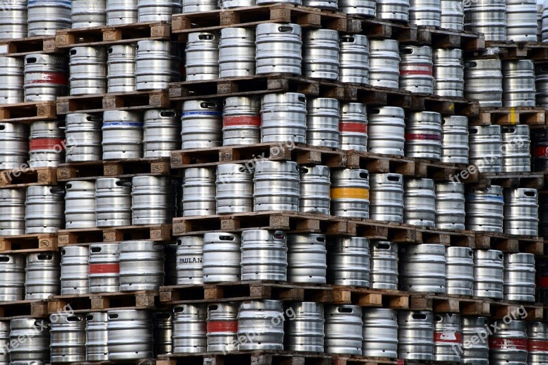 Beer Beer Barrels Metal Small Beer Kegs Food