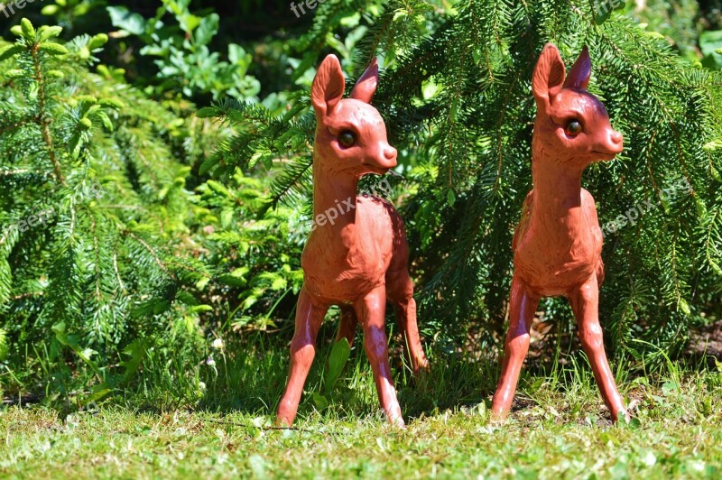 Roe Deer Figure Decoration Garden Decoration Animal