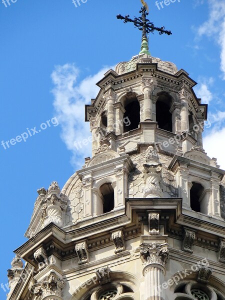 Paris Trinity Church Belfry Bell Tower