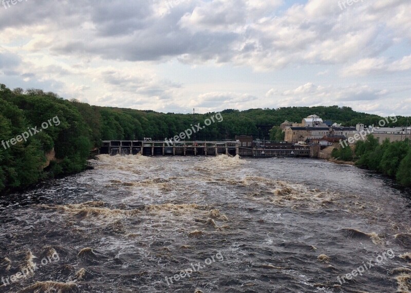 Dam River Hydroelectric Power Free Photos