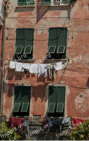 Italy Shutters Dryer Laundry Free Photos