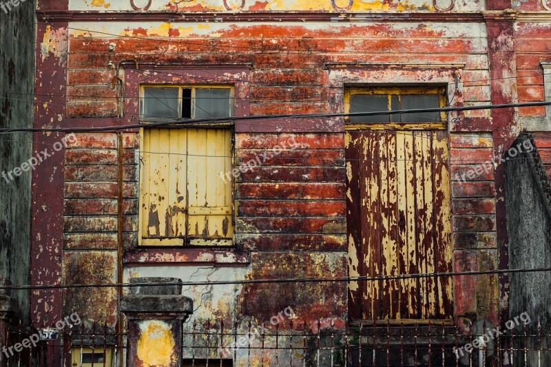 Old Vintage Former Door Home