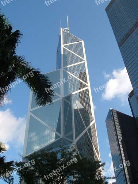 Hong Kong Sky Skyscraper Free Photos