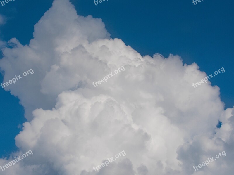 Sky Ppt Backgrounds White Cloud Free Photos