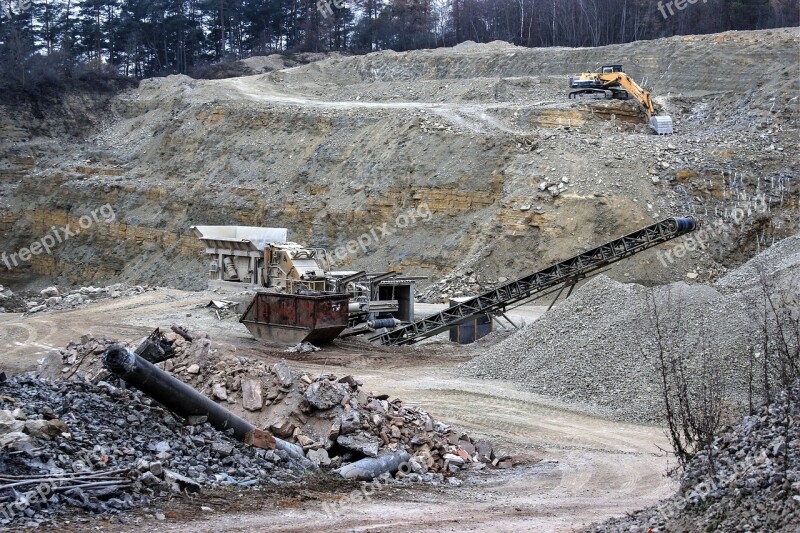 Quarry Crusher Concrete Removal Excavators