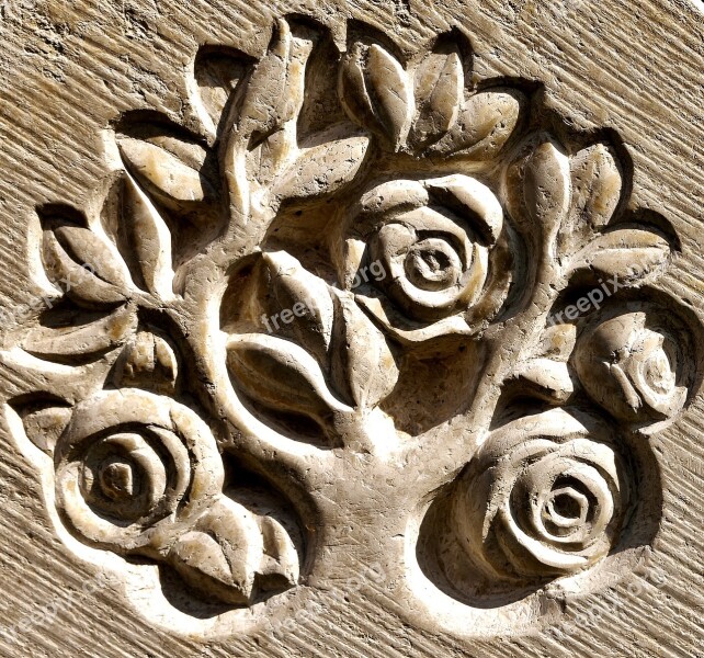 Tree Of Life Art Stone Sculpture Relief