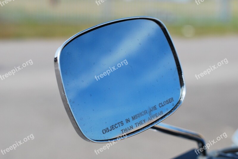 Rear Mirror Vehicle Mirror Rear-view Free Photos