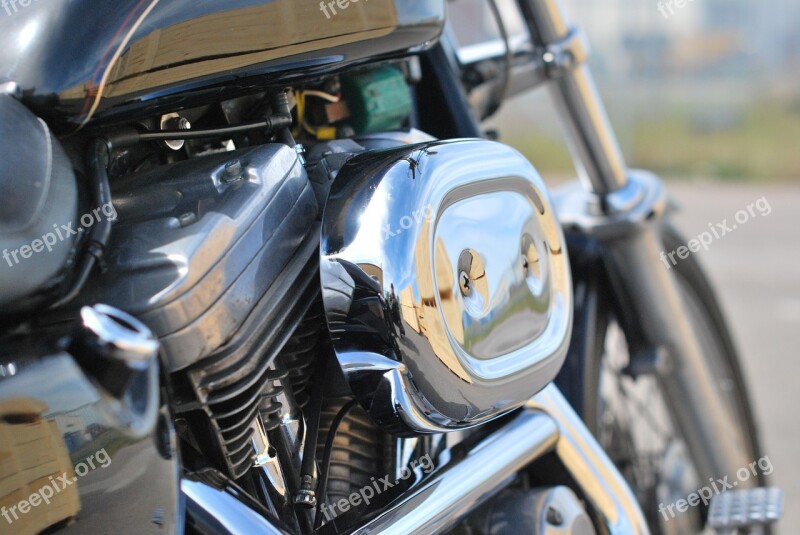 Engine Motor V-twin Harley Davidson