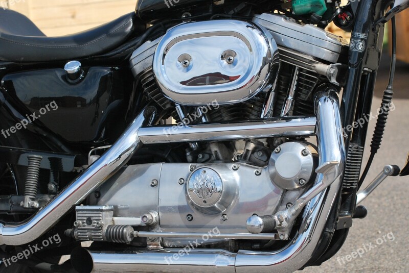 Engine Motor V-twin Harley Davidson