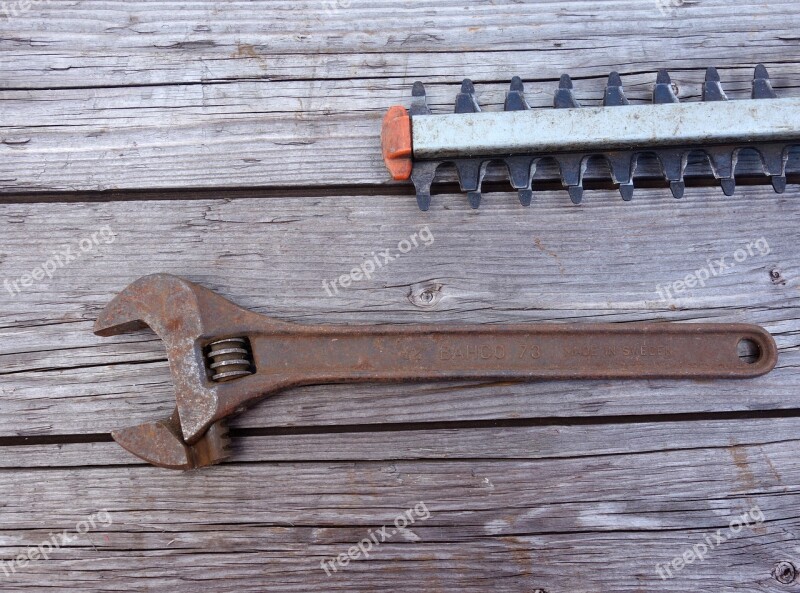 Tool Wrench Saw Chainsaw Craft