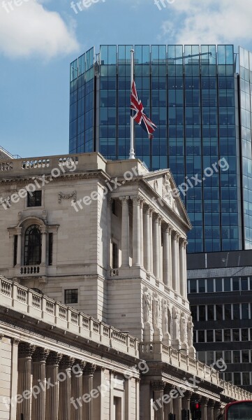 Bank Of England London Uk Threadneedle Street Finance