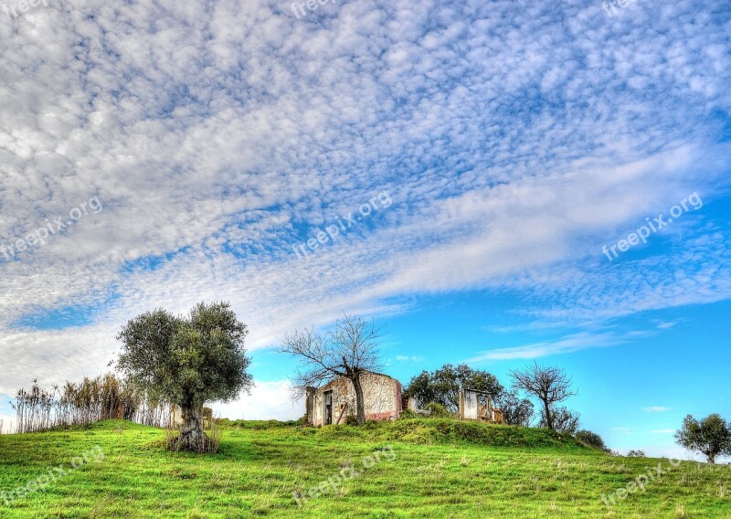 Rural Desolation Ruin House Desolate