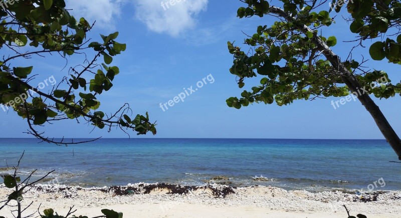 Beach Ocean Sand Water Sky