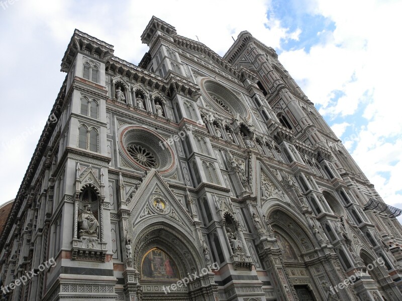 Florence Cathedral Monument Historic Centre Old Building