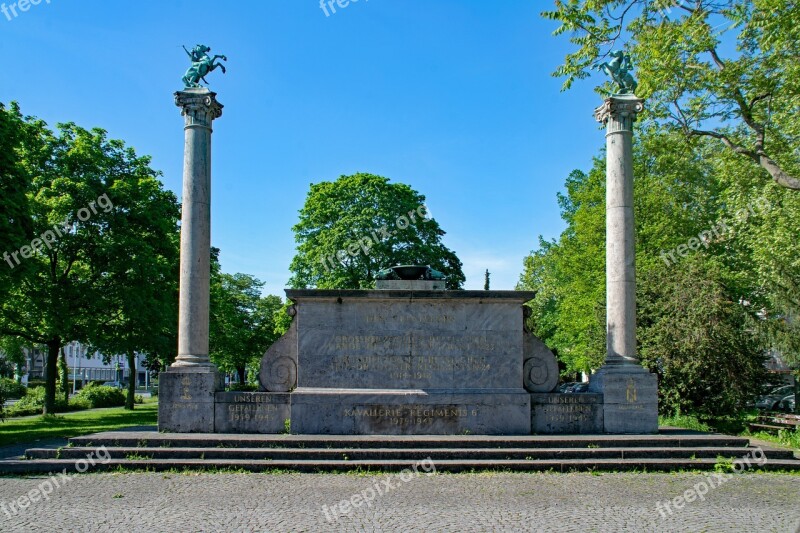 Landgraf-philipps-system Darmstadt Hesse Germany Monument Memorial