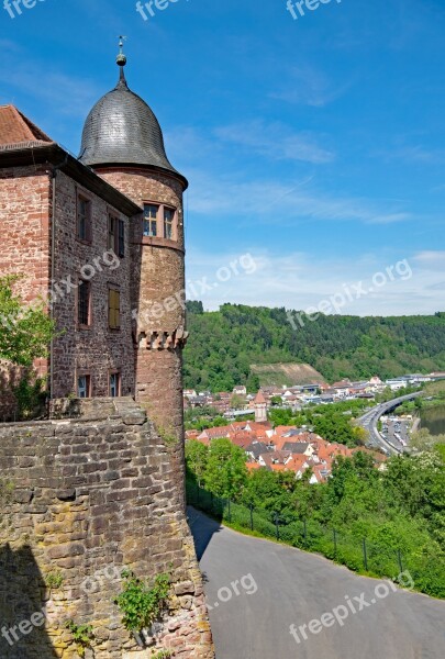 Castle Wertheim Baden Württemberg Germany Architecture