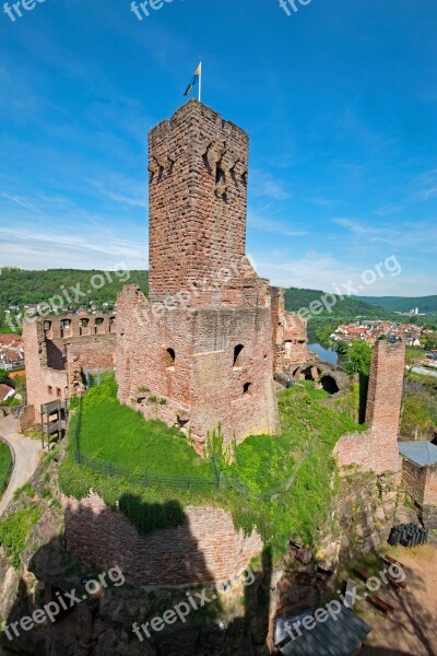 Castle Wertheim Baden Württemberg Germany Architecture