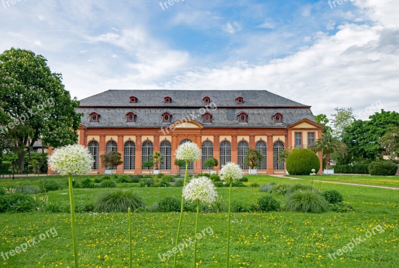 Orangery Architecture Spring Flowers Places Of Interest