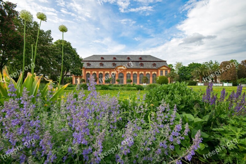 Orangery Architecture Spring Flowers Places Of Interest