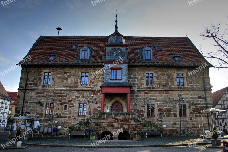 Town Hall Volkmarsen Management Community Mayor