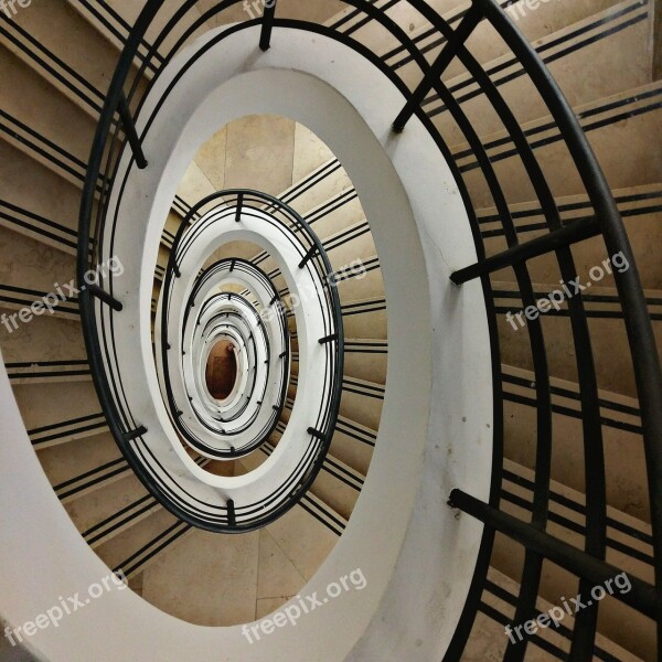 Stairs Descent Hypnosis Snail Plan