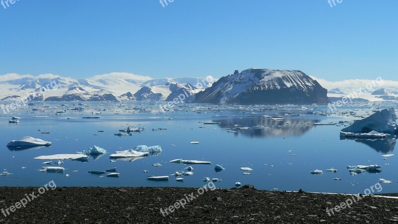 Antarctica Red Island Jamess Ross Free Photos