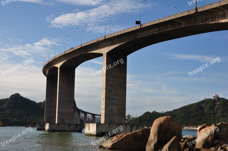 Third Bridge Vitoria Espirito Santo Bridge Old Village