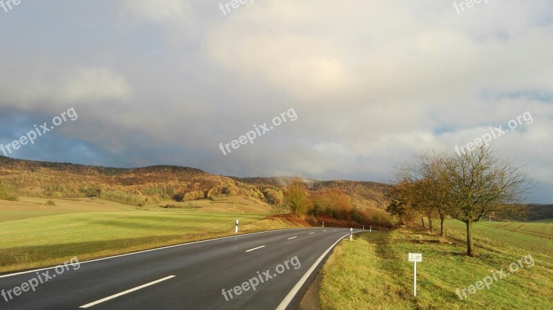 Landscape Sunshine Upper Franconia Free Photos