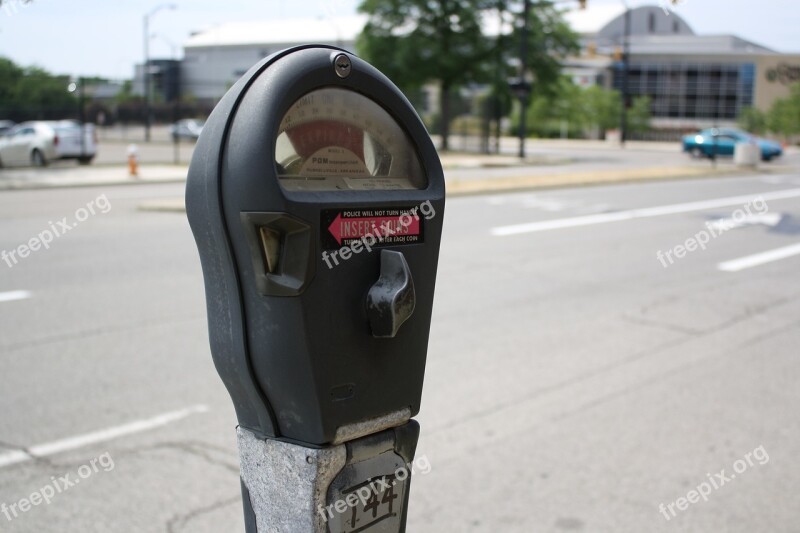 Parking Meter Meter Expired Parking Time