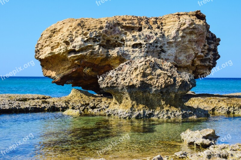 Rock Formation Nature Landscape Geology