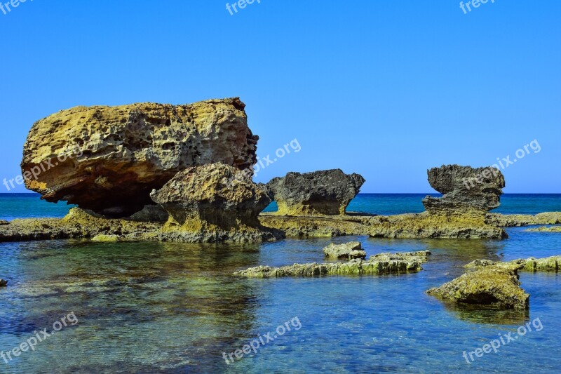 Rock Formation Nature Landscape Geology