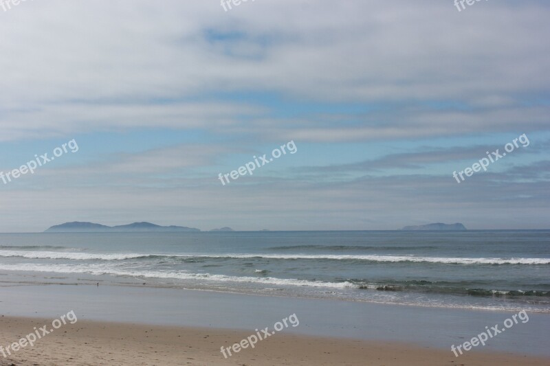 Beach Playas De Tijuana Sand Border Pacific Ocean