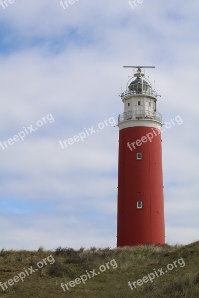 The Lighthouse Of Texel Lighthouse The Island Of Texel Holland North Sea