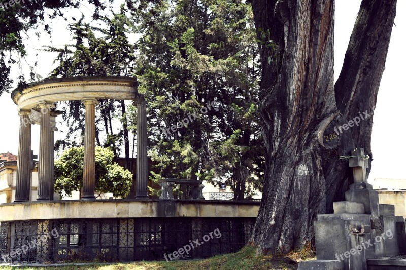 Cemetery Bogotá Death Free Photos