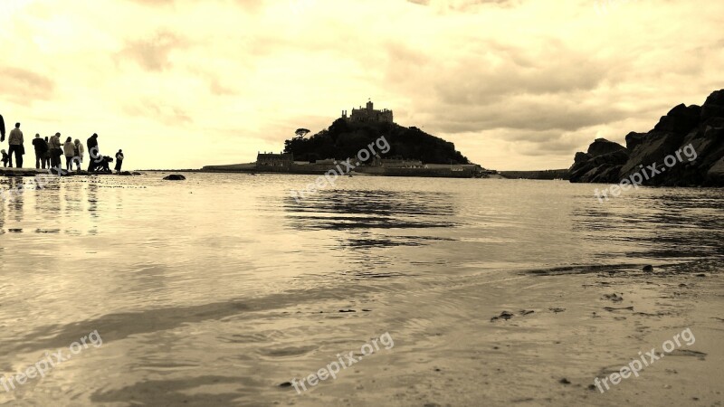 St Michael's Mount Cornwall England Castle Uk